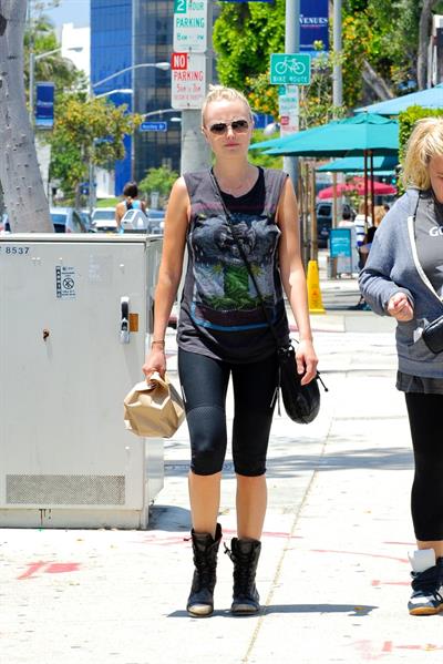 Malin Akerman out and about in Beverly Hills on May 31, 2013