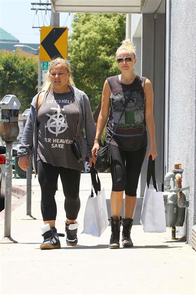 Malin Akerman out and about in Beverly Hills on May 31, 2013