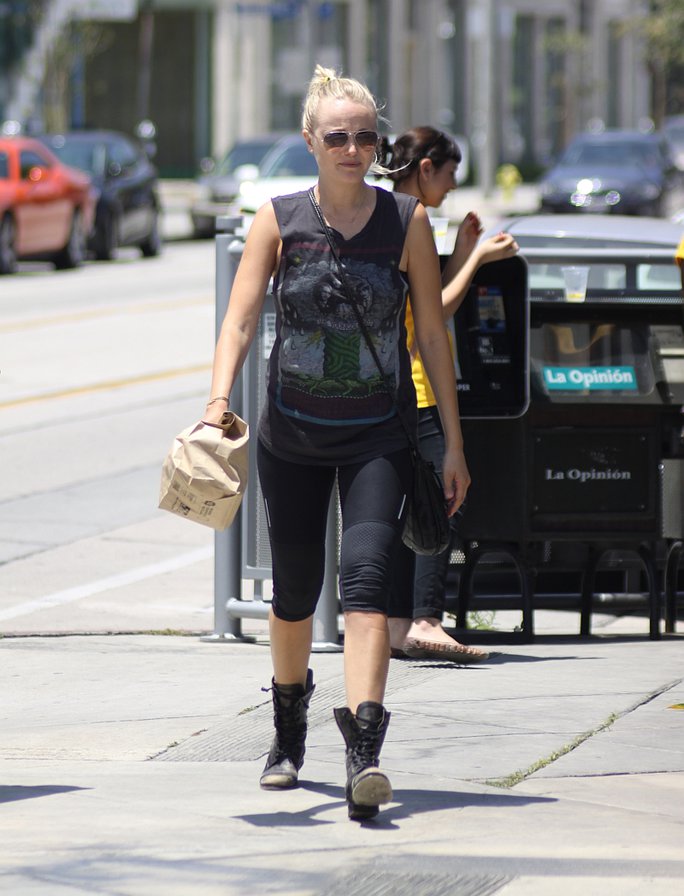 Malin Akerman out and about in Beverly Hills on May 31, 2013