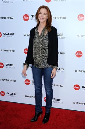Marcia Cross G-Star RAW unveils RAW Leica at the Leica Store Opening on June 20, 2013