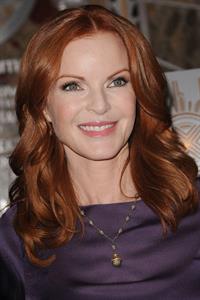 Marcia Cross Marcia Cross Lights The Empire State Building In Honor Of Plan International USA on October 10, 2012