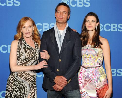 Marg Helgenberger CBS 2013 Upfront in NYC 5/15/13 