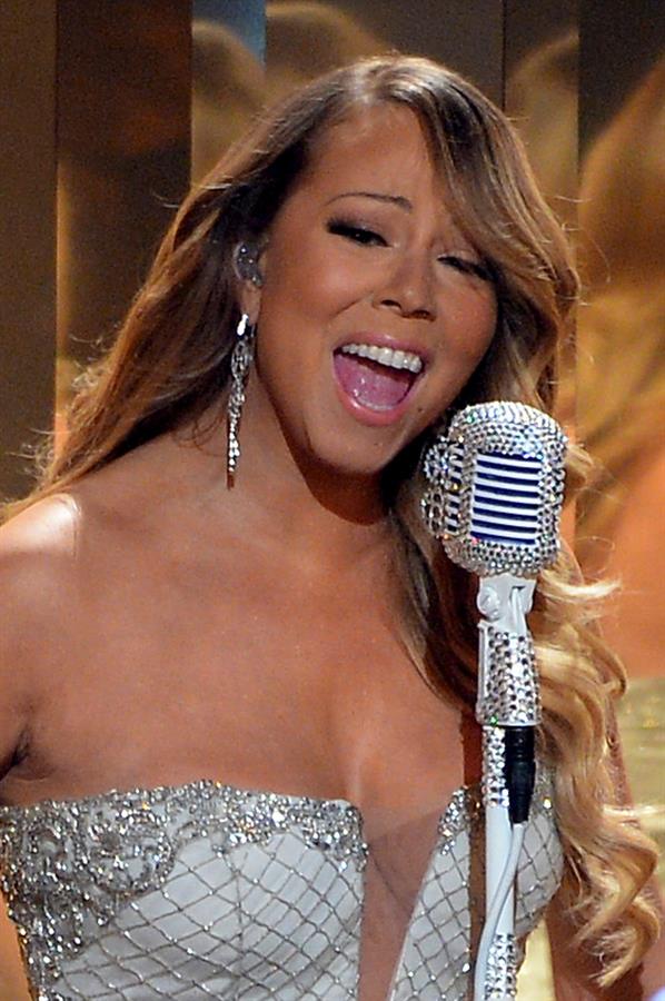 Mariah Carey BET Awards at Nokia Theatre in Los Angeles June 30, 2013