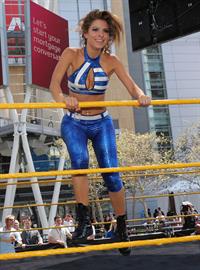 Maria Menounos WWE SummerSlam 2013 in LA 8/18/13 