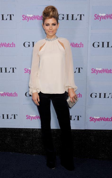 Maria Menounos People StyleWatch Denim Party -- West Hollywood, Sep. 19, 2013 