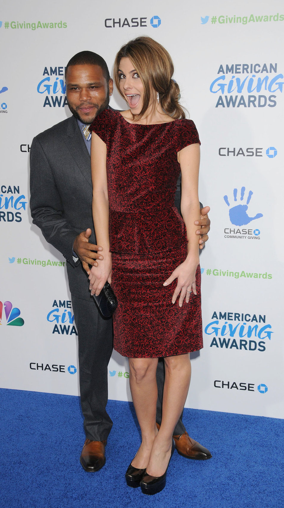 Maria Menounos  American Giving Awards at the Pasadena Civic Auditorium in Pasadena 12/7/12 