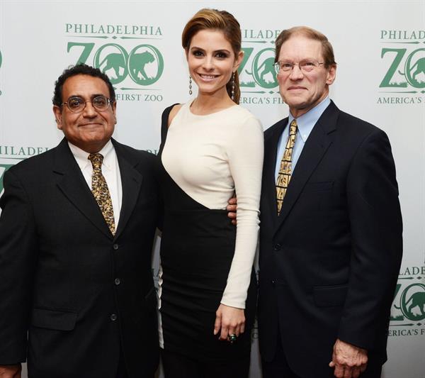 Maria Menounos Global Conservation Gala for the Philadelphia Zoo 11/1/12