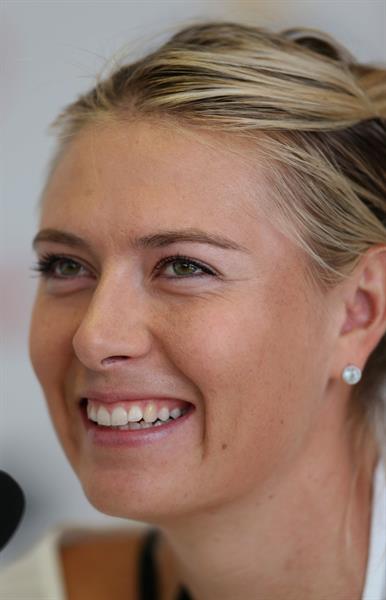 Maria Sharapova during a Press Conference of the Internazionali BNL d'Italia 2013 May 14, 2013 
