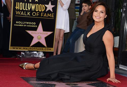 Mariska Hargitay Honored With Star On The Hollywood Walk Of Fame - Hollywood, Nov. 8, 2013 