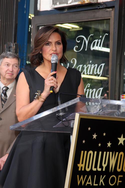 Mariska Hargitay Honored With Star On The Hollywood Walk Of Fame - Hollywood, Nov. 8, 2013 