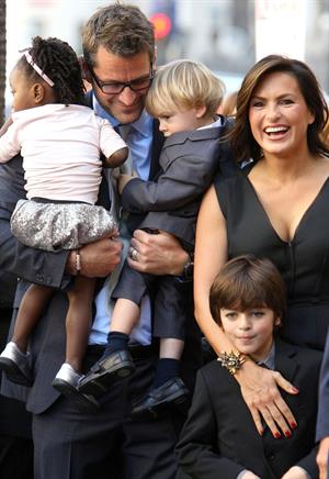 Mariska Hargitay Honored With Star On The Hollywood Walk Of Fame - Hollywood, Nov. 8, 2013 