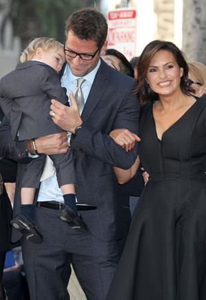 Mariska Hargitay Honored With Star On The Hollywood Walk Of Fame - Hollywood, Nov. 8, 2013 