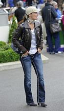 Martina Hingis Outside Wimbledon Lawn Tennis Club in London June 24, 2013 