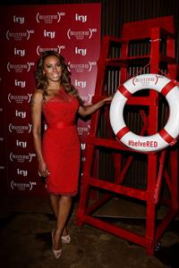 Melanie Brown Belevedere Red Launch at the Ivy Pool in Sidney 01.12.12 