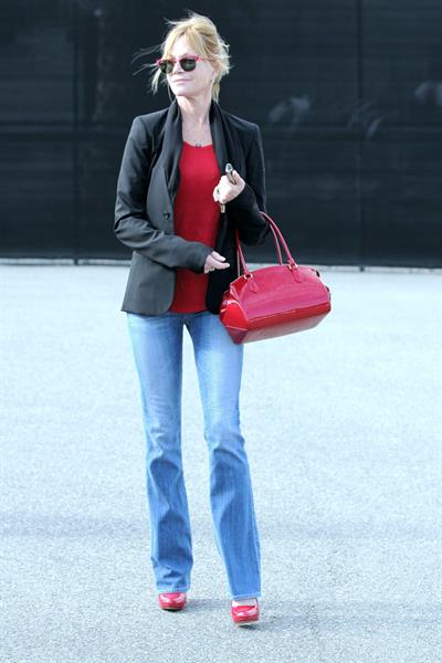 Melanie Griffith Leaving Mafield store in West Hollywood (May 8, 2013) 