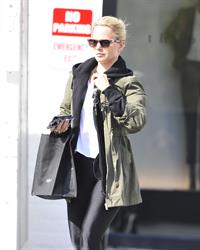 Mena Suvari - Out and about in Beverly Hills on February 21, 2013