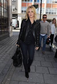 Mena Suvari outside the BBC Radio One studios October 4, 2012 