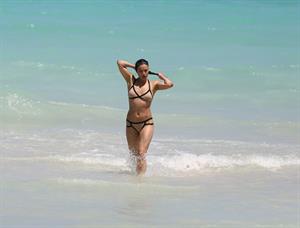 Michelle Rodriguez enjoying the sun at Miami Beach April 26-2013 