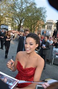 Michelle Rodriguez at the Fast and Furious 6 premiere, London - May 7, 2013 