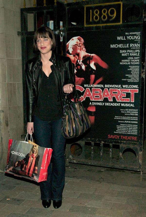 Michelle Ryan The Savoy Theatre in London - October 4,2012 