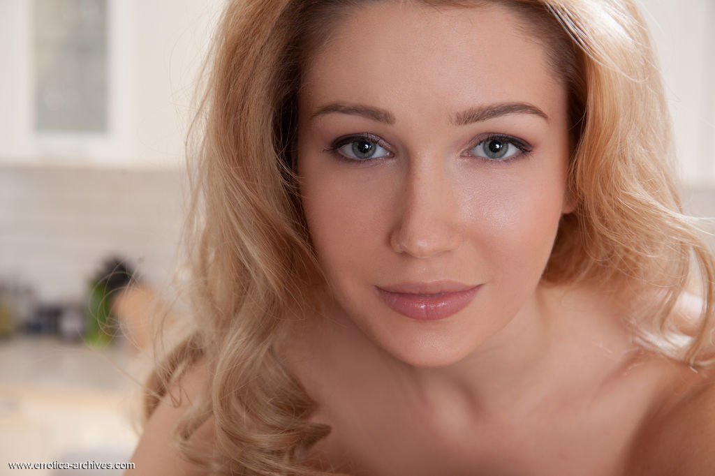 Genevieve Gandi in  Intima  for Errotica Archives - Genevieve Gandi bares her delectable body and sweet pussy in the kitchen.