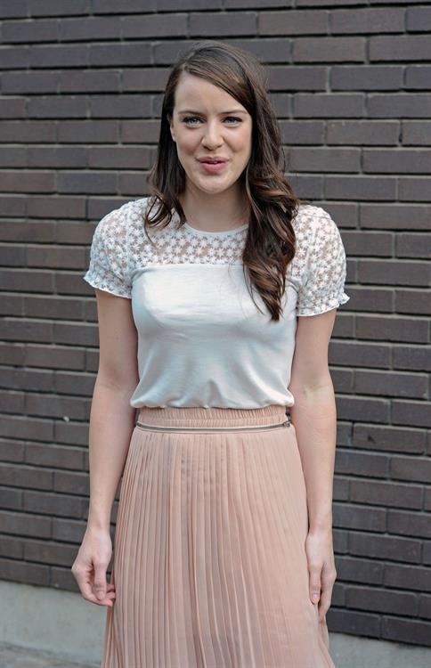 Michelle Ryan - Arriving at ITV Studios - August 21, 2012