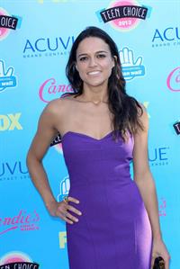 Michelle Rodriguez at the Teen Choice Awards 2013 in Universal City August 11, 2013 