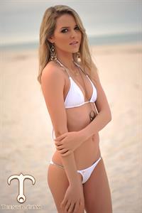 Samantha Hensley in a bikini