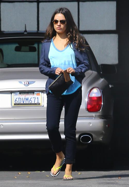 Mila Kunis out and about in Beverly Hills 2/18/13 
