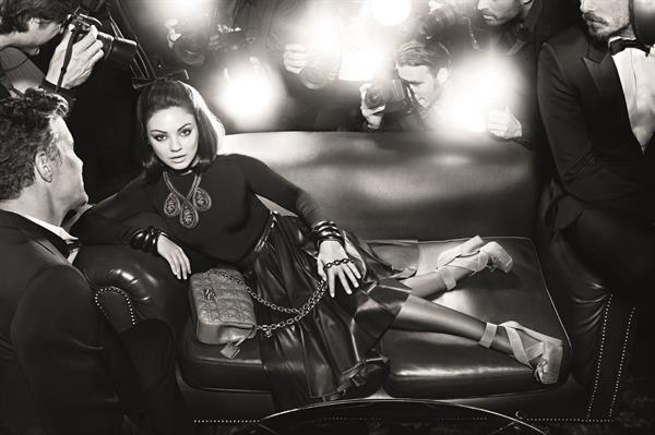 Mila Kunis - Dior Photoshoot & Ads
