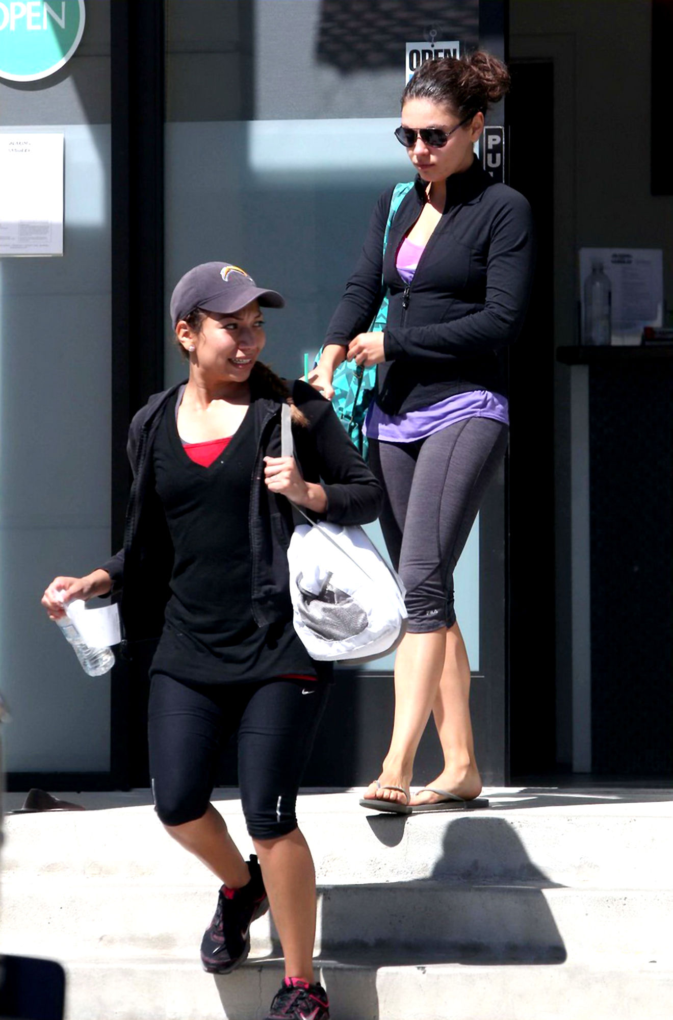 Mila Kunis Heading to the gym in Studio City - August 27, 2012 
