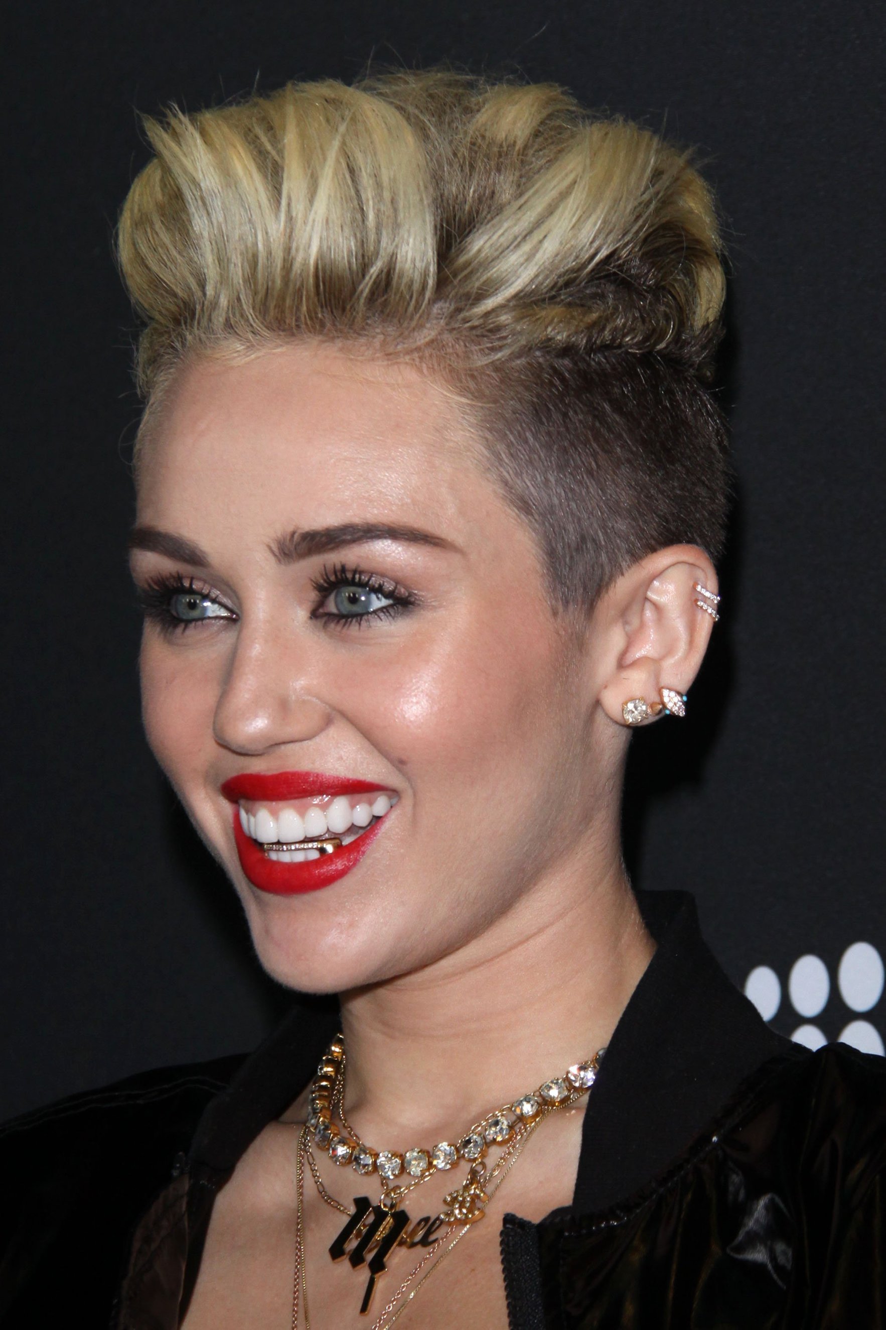Miley Cyrus Attends the Myspace relaunch at The El Rey Theater in Los Angeles on June 12, 2013