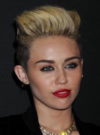 Miley Cyrus Attends the Myspace relaunch at The El Rey Theater in Los Angeles on June 12, 2013