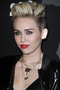 Miley Cyrus Attends the Myspace relaunch at The El Rey Theater in Los Angeles on June 12, 2013
