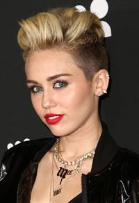 Miley Cyrus Attends the Myspace relaunch at The El Rey Theater in Los Angeles on June 12, 2013