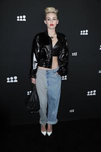 Miley Cyrus Attends the Myspace relaunch at The El Rey Theater in Los Angeles on June 12, 2013