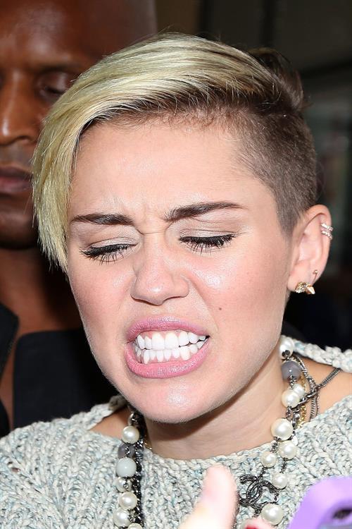 Miley Cyrus in Paris 9/9/13  