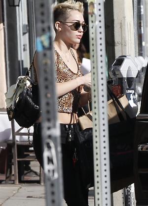 Miley Cyrus out and about in West Hollywood 1/7/13 