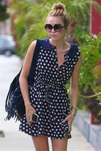 Miley Cyrus - Shopping in West Hollywood (04-06-12)