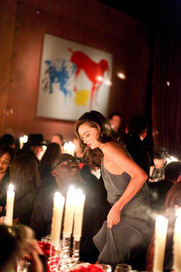 Miranda Kerr W Magazine's 40th Anniversary Dinner in NY 11/15/12 