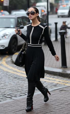 Myleene Klass in London on March 1, 2013