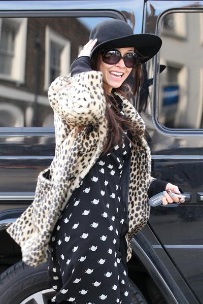 Myleene Klass London, March 12, 2013 