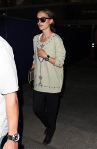 Natalie Portman arrives at LAX Airport - May 30, 2013 