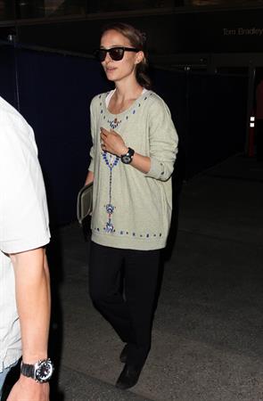 Natalie Portman arrives at LAX Airport - May 30, 2013 