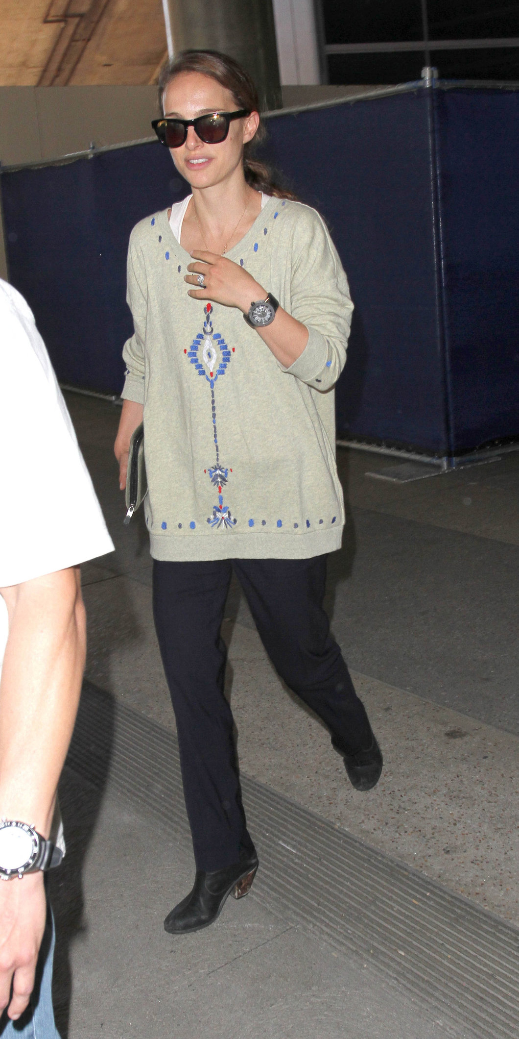 Natalie Portman arrives at LAX Airport - May 30, 2013 