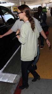 Natalie Portman arrives at LAX Airport - May 30, 2013 