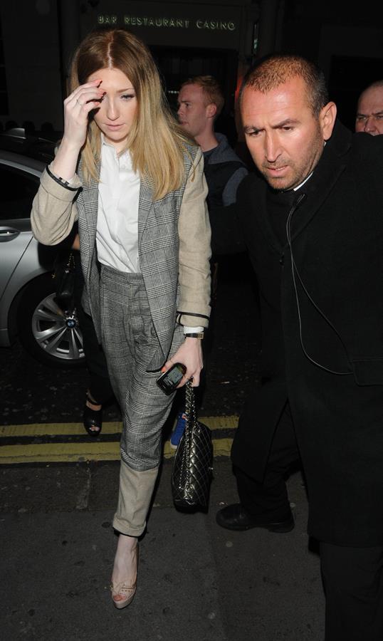 Nicola Roberts Cheryl Cole's Concert After Party - October 8, 2012 