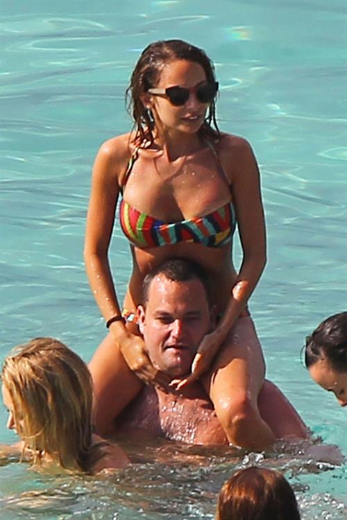 Jessica Alba Bikini Pictures Jessica Alba bikini candids in St. Barts 4/5/13