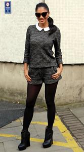 Nicole Scherzinger - outside the London Studios October 4, 2012