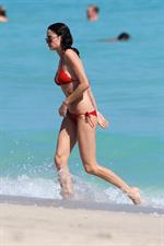 Nicole Trunfio bikini candids in Miami Beach 11/1/12